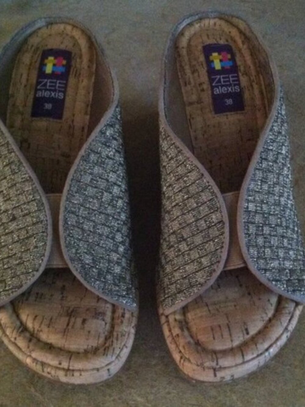 Zee Alexis Cork Espadrille Size 8 NEW